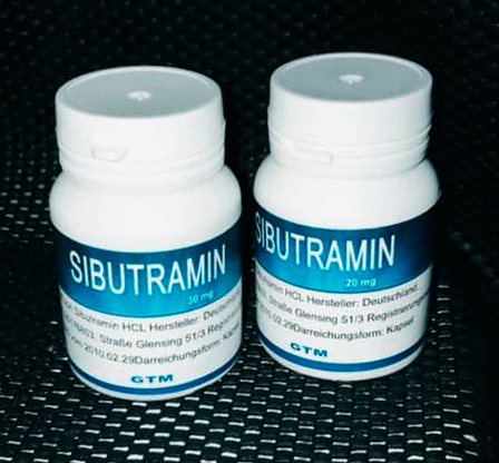 Сибутрамин демонстрация двух флаконов